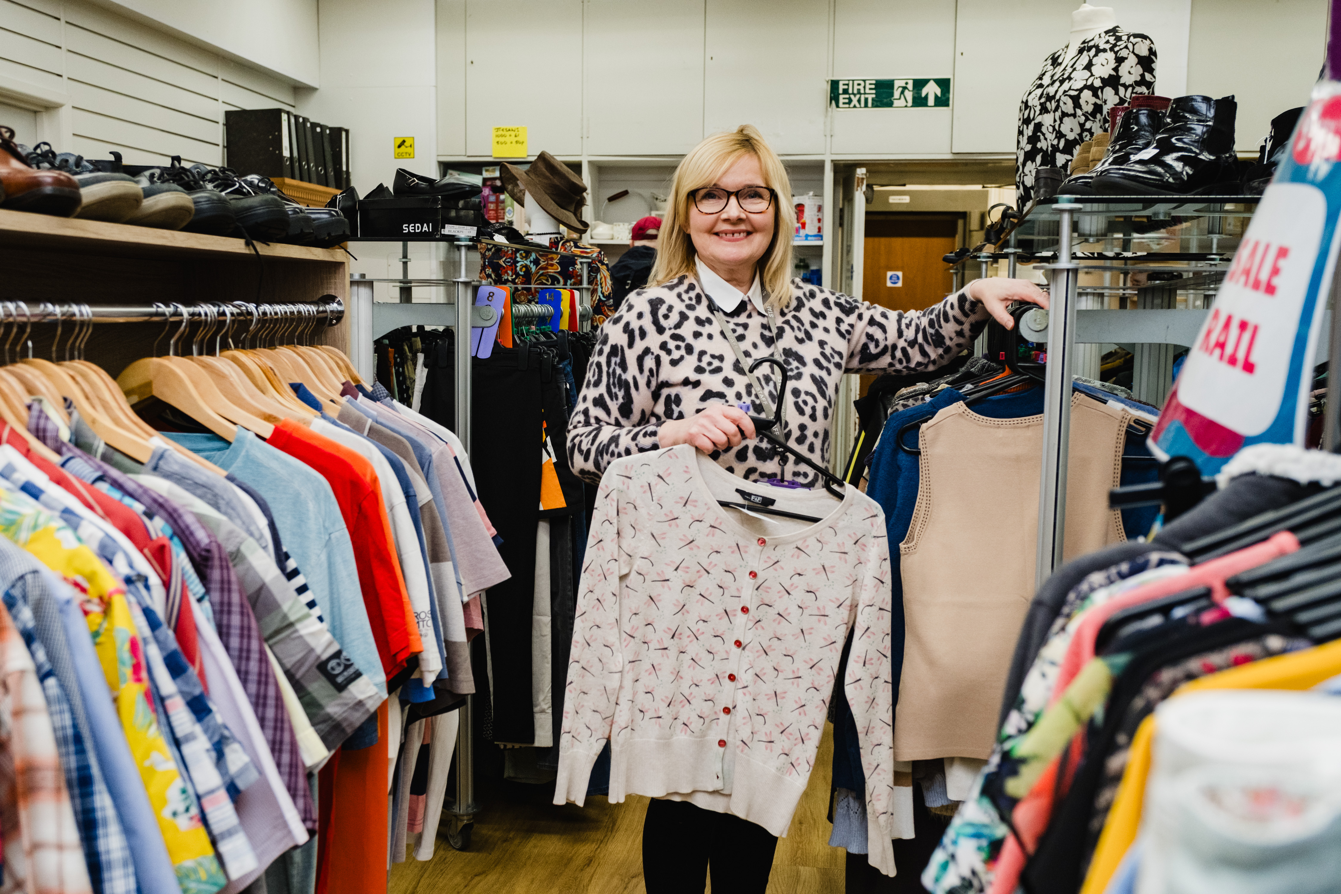 Astley Bridge shop manager Amanda