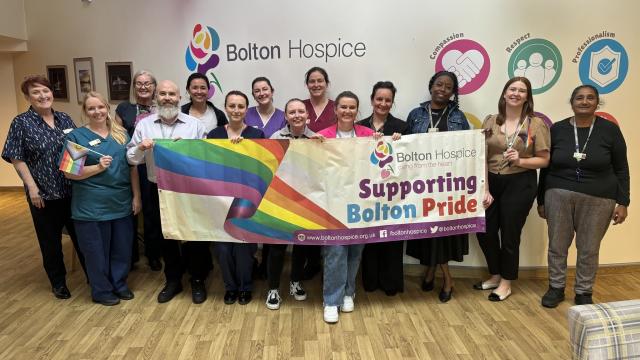 Bolton Hospice supporting Bolton Pride 