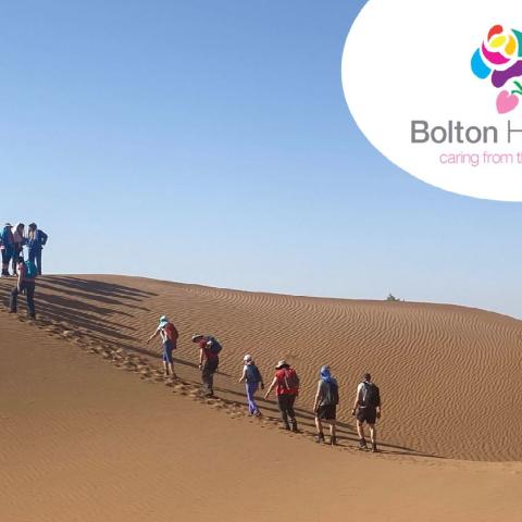 Sahara Trek for Bolton Hospice