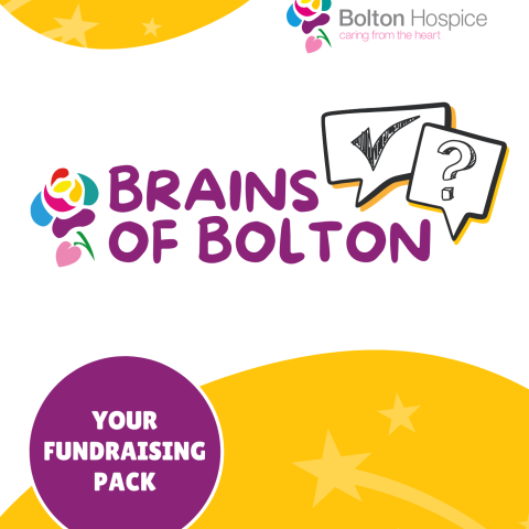 Brains of Bolton fundraising pack